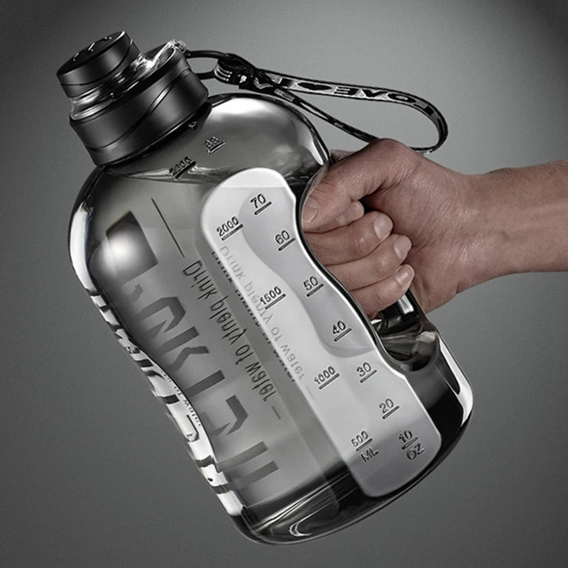 1.7L or 2.7L Insulated Leak Proof Water Bottle with Straw