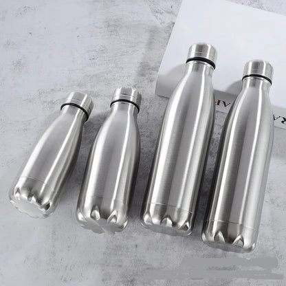 500ml to 1L Stainless Steel Sports Water Bottle
