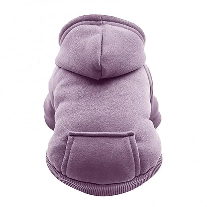 Warm Winter Dog Hoodie Sweatshirt for Small & Medium Dogs