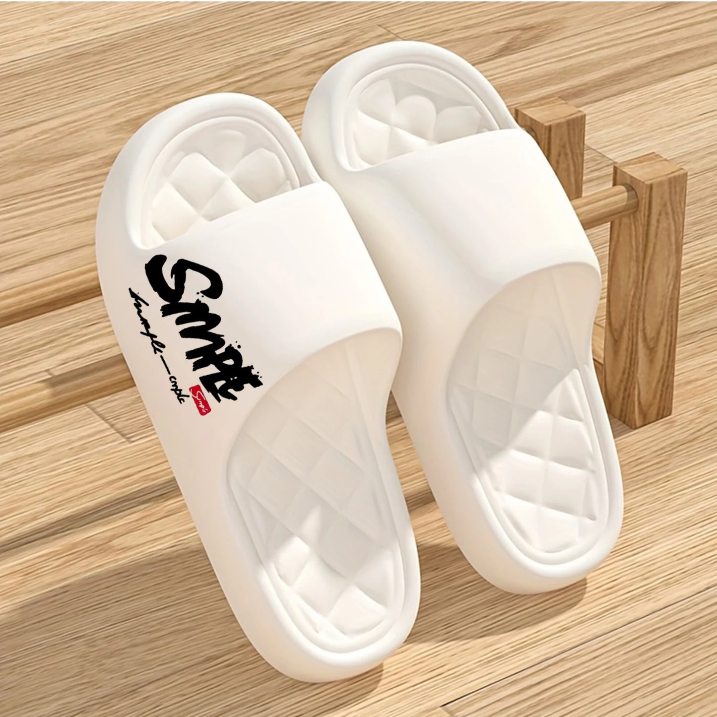 Men’s Waterproof Non Slip Breathable Bathroom Slippers for All Seasons