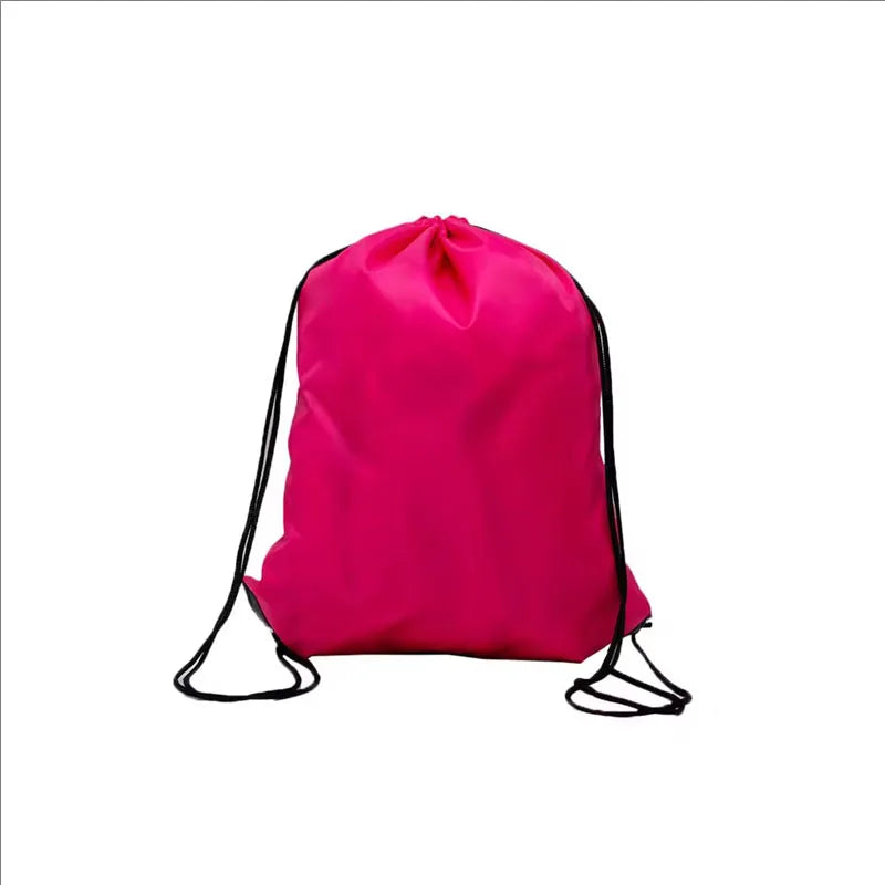 Unisex Lightweight Drawstring Gym and Travel Backpack