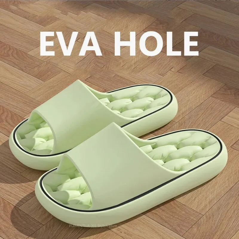 Quick Dry EVA Shower Slippers for Women Lightweight Beach Slides