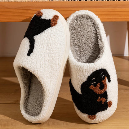 Women's Cute Dachshund Dog Warm Indoor Slippers