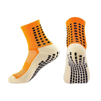 MagiMobo Men's Non Slip Grip Football Socks