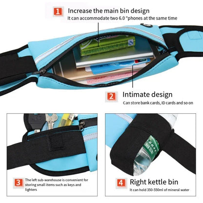 Unisex Running Waist Bag for Phone and Sports