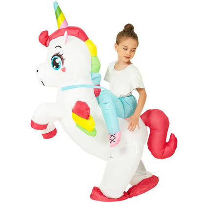 Kids Dinosaur Inflatable Costume for Halloween & Cosplay
