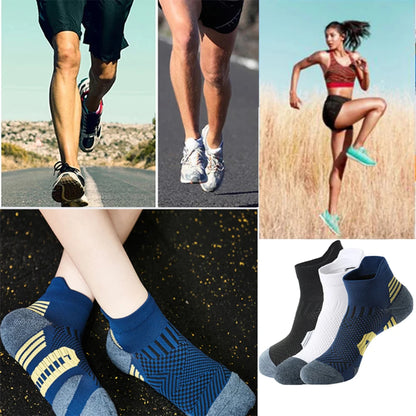 3 Pairs Quick Dry Non Slip Sports Socks