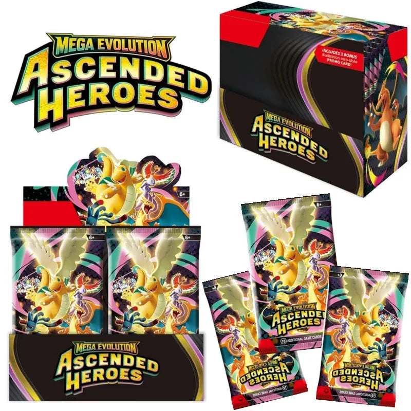 360 Piece Pokémon Mega Evolution Phantasmal Flames Trading Card Set