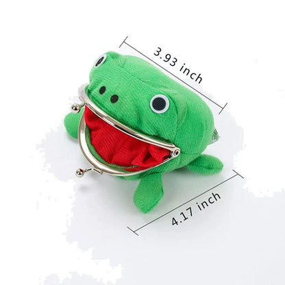 Plush Frog Ninja Coin Wallet