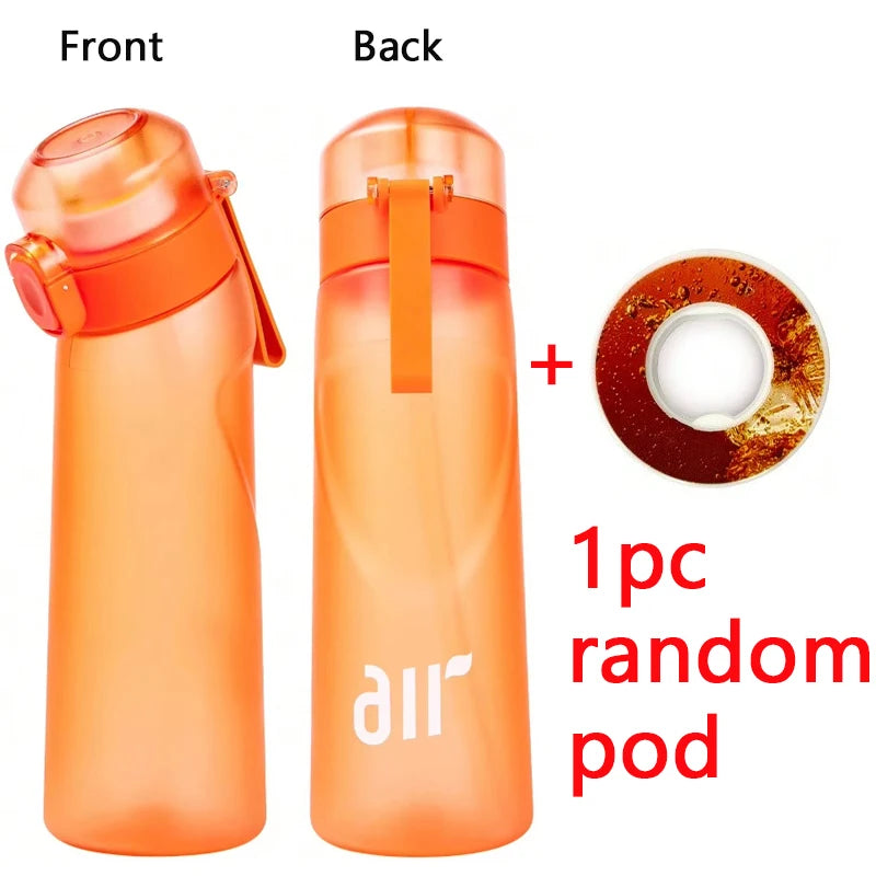 Leak Proof Sports Water Bottle with Flavor Pod