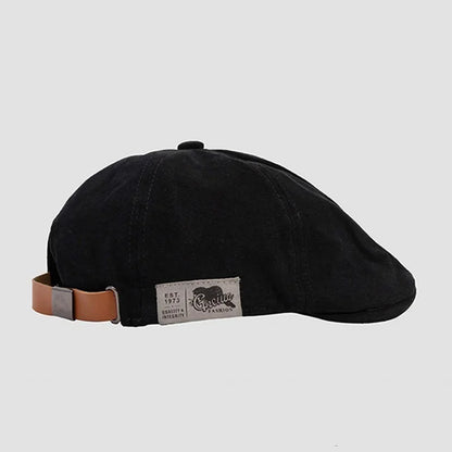 Unisex Vintage British Ivy Newsboy Cap