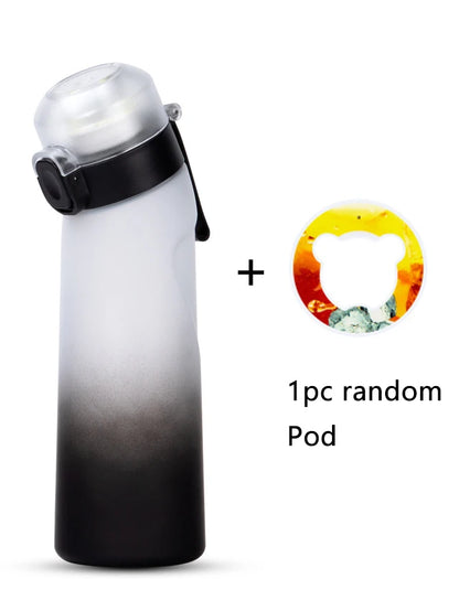 650ml Flavored Sports Water Bottle with Flavor Pod