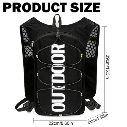 Unisex Lightweight Running Hydration Vest Backpack