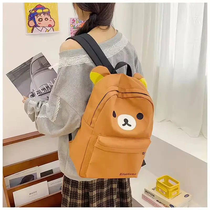 Rilakkuma Korilakkuma Waterproof Nylon Backpack