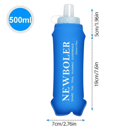 150ml to 750ml Collapsible Silicone Sports Water Bottle