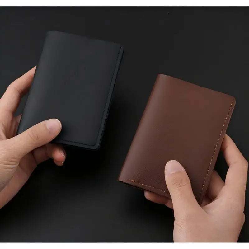 Homefish Women's Slim PU Leather Card and Coin Wallet
