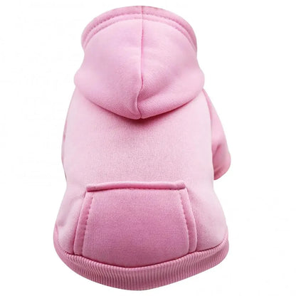 Warm Winter Dog Hoodie Sweatshirt for Small & Medium Dogs