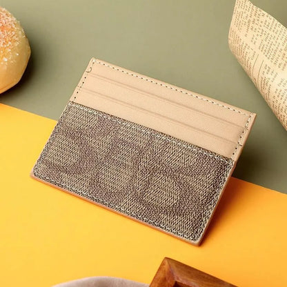 Women's Small PU Leather Multifunction Card Holder Wallet