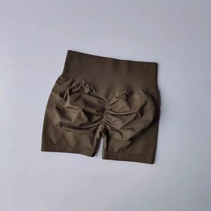 Women's High Waist Breathable Butt Lift Yoga Shorts