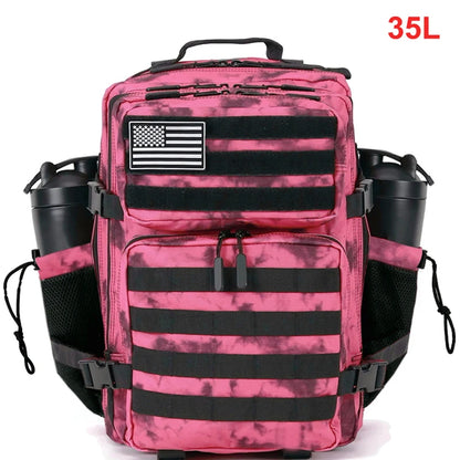 35L MOLLE Tactical Hiking Backpack with Dual Bottle Holders