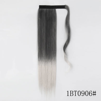 Long Straight Wrap Around Ponytail Hair Extension