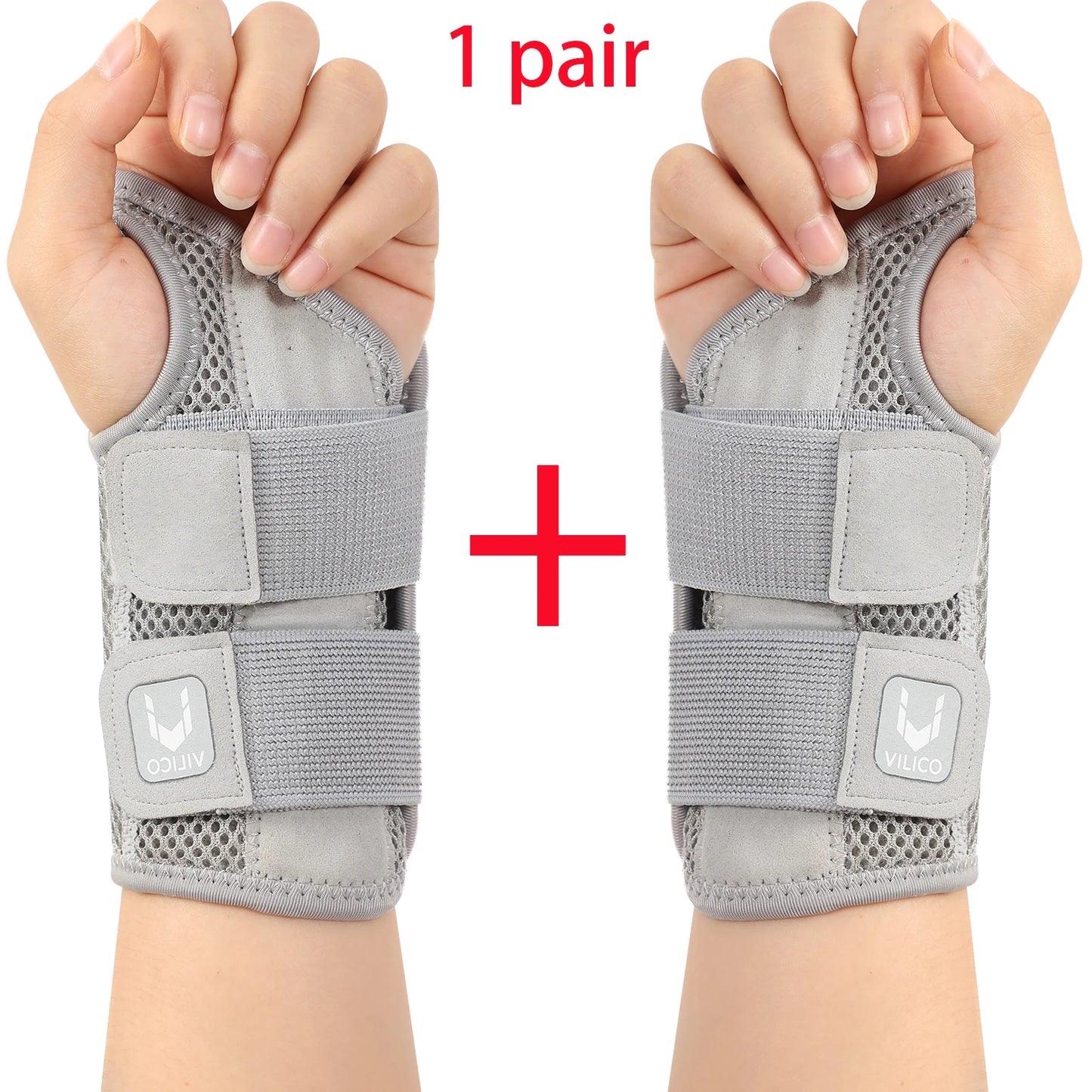 1 or 2 Pack Adjustable Wrist and Thumb Support Straps