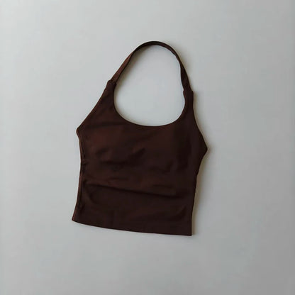 Women's Halter High Support Yoga Sports Bra