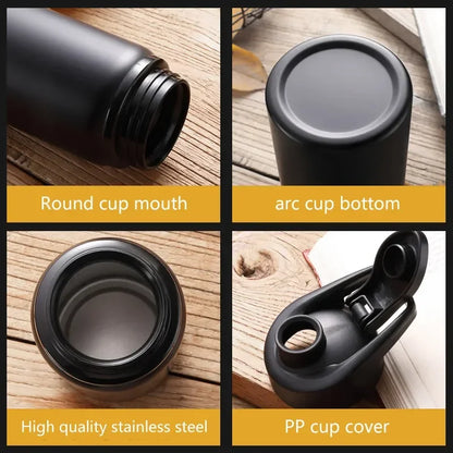 Leak Proof Reusable Metal Sports Water Bottle