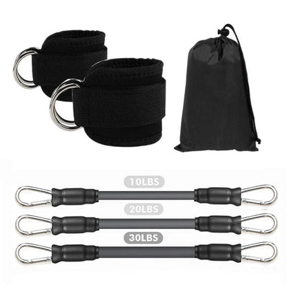 Ankle Strap Resistance Band Set for Fitness Training