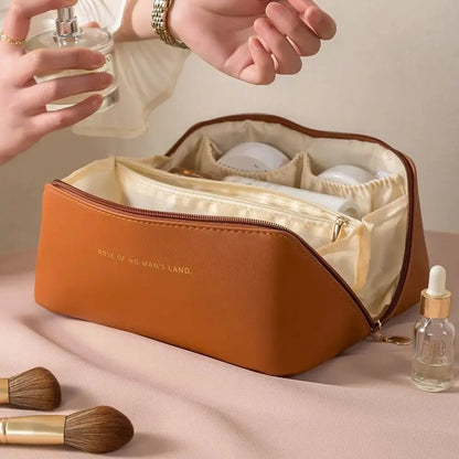 Makeup Organizer Bag for Women Travel Cosmetic Storage Case