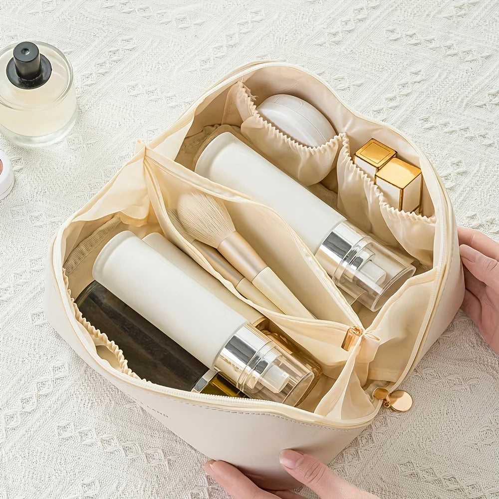 Makeup Organizer Bag for Women Travel Cosmetic Storage Case