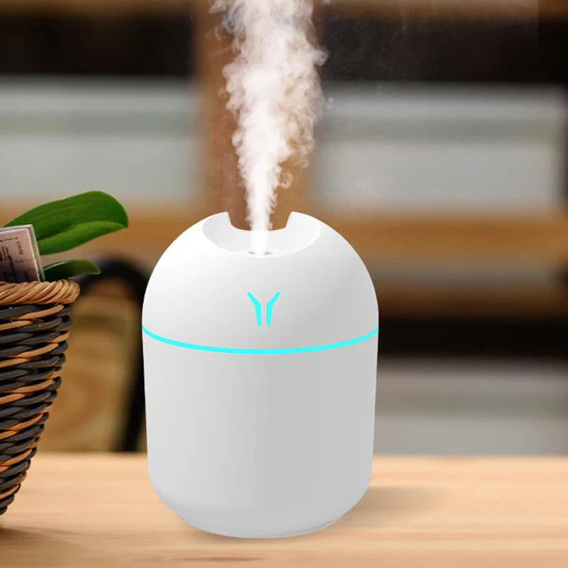 250ML USB Mini Air Humidifier Aroma Diffuser for Home & Car