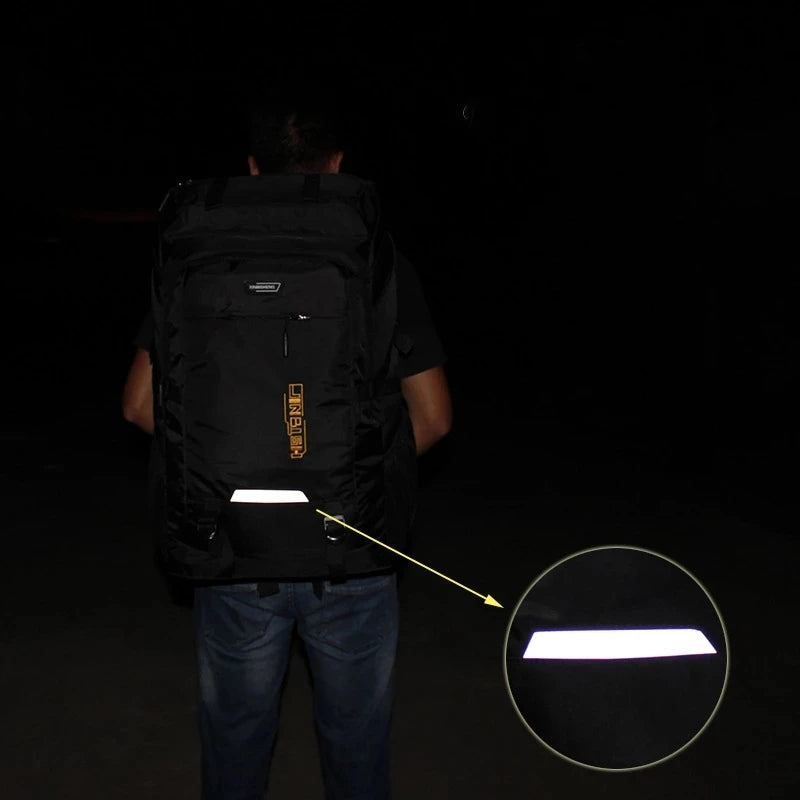 50L or 80L Large Capacity Hiking and Travel Backpack