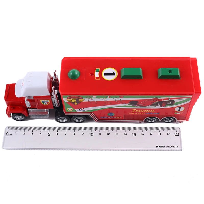 Pixar Cars Character Container Truck Toy Set