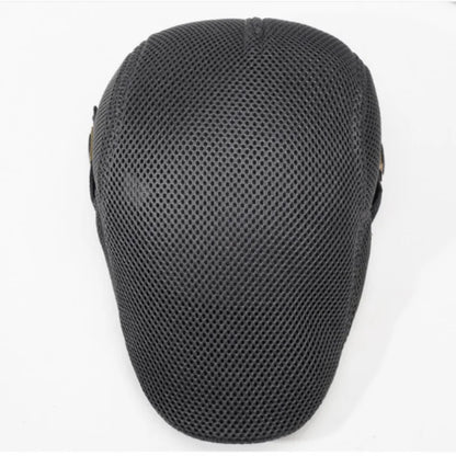 Men's Breathable Mesh Newsboy Flat Cap