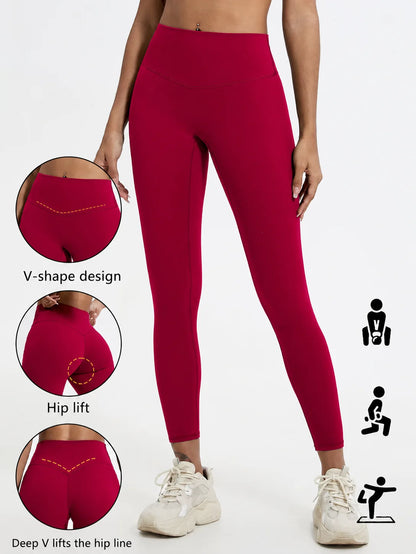 Hearuisavy Women's High Waist Soft Butt Lift Yoga Leggings
