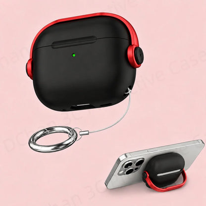 Shockproof AirPods Pro 3 and AirPods 4 Case with Lock and Cleaner Kit