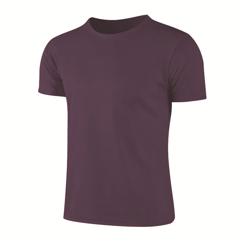 Unisex Quick Dry Breathable Sports T Shirt