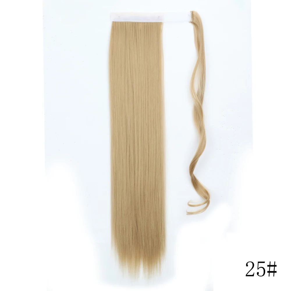 Long Straight Wrap Around Ponytail Hair Extension