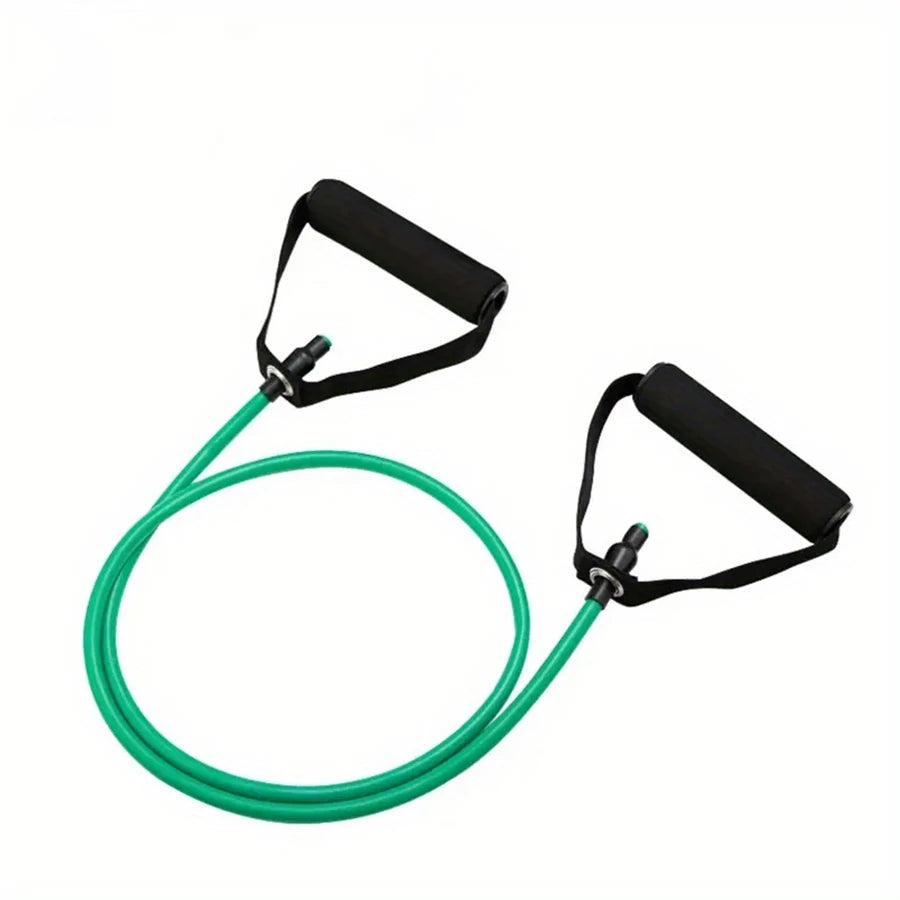 4 Level Resistance Band with Handles for Home Workouts
