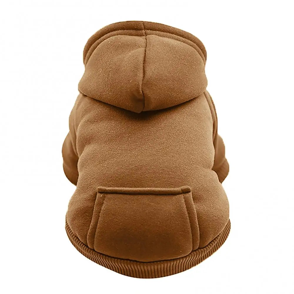 Warm Winter Dog Hoodie Sweatshirt for Small & Medium Dogs