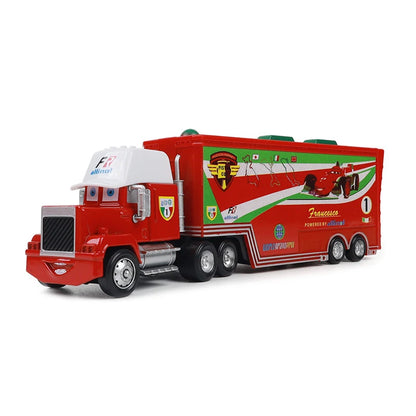 Pixar Cars Character Container Truck Toy Set