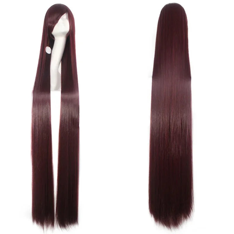 Long Straight Synthetic Cosplay Wig for Women