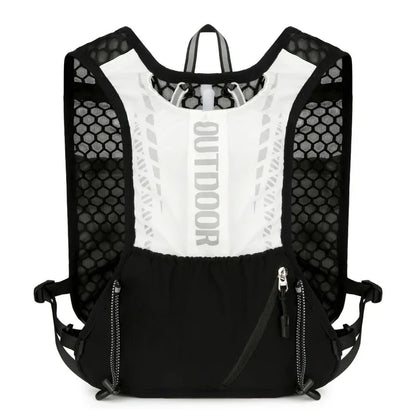 Reflective Running and Cycling Hydration Vest Backpack