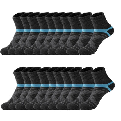3 Pairs Men's Breathable Sports Running Socks