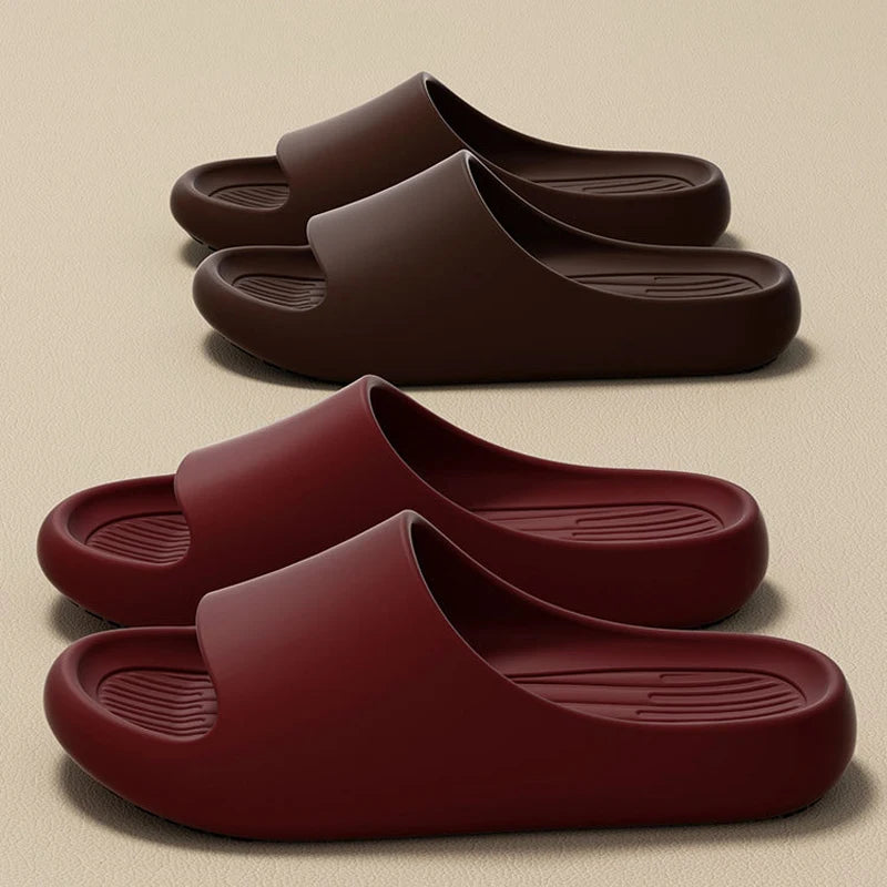Big Size 50–51 EVA Open Toe Summer Slippers Quick Dry Beach Slides