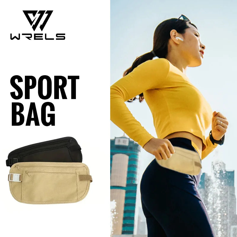 Invisible Running Waist Pack and Travel Money Belt