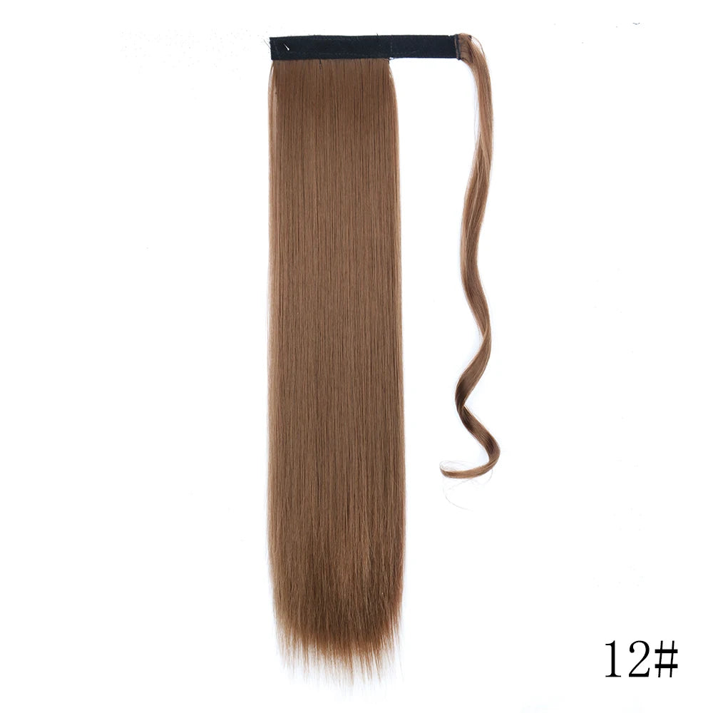 Long Straight Wrap Around Ponytail Hair Extension