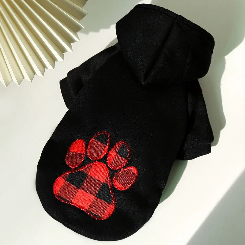 Plaid Reversible Winter Dog Vest for Small to Large Dogs