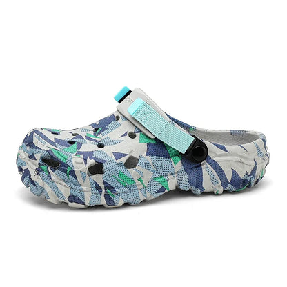 Men’s Camouflage EVA Garden Clogs Outdoor Sandals